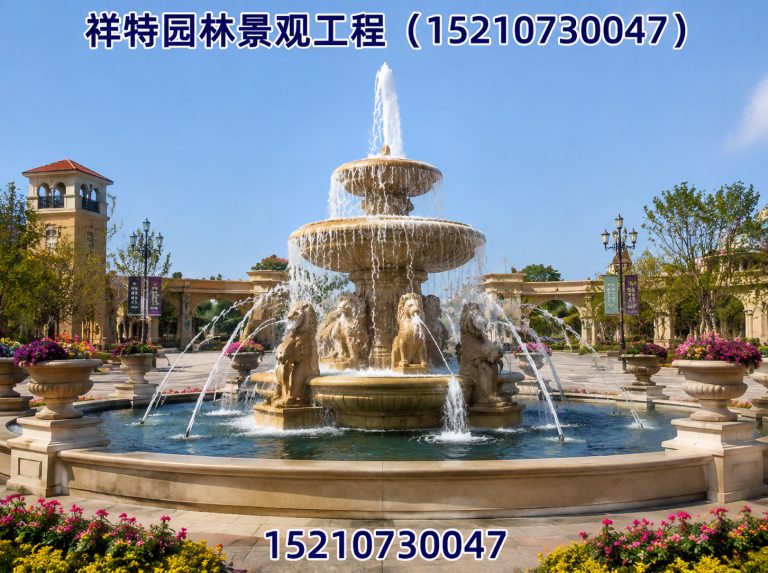 涞水县音乐喷泉展示图